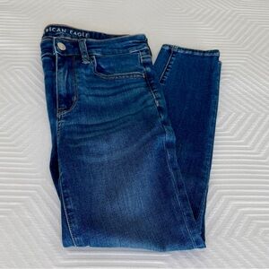 American Eagle Next Level Stretch Skinny Jeans | 6 X-Short | Medium Wash